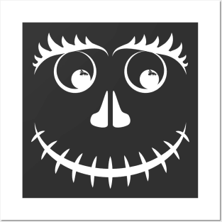 Halloween Smiley Face Posters and Art